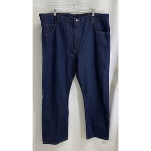 Red Kap Jeans Mens 42x30 Relaxed-Fit 5-Pocket PD60PW5 Dark Wash